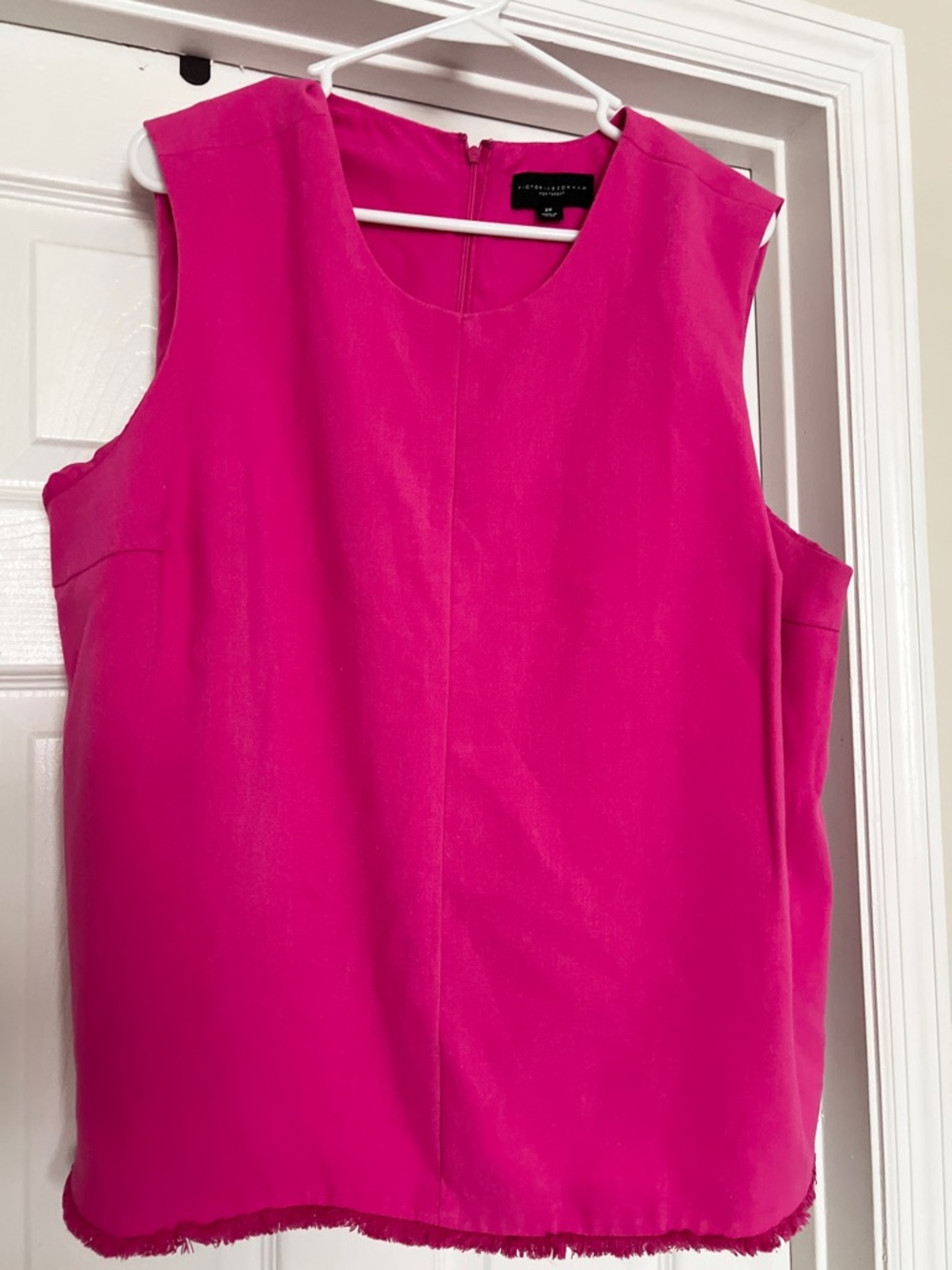 Victoria Beckham for Target Hot Pink Sleeveless Top - 2X